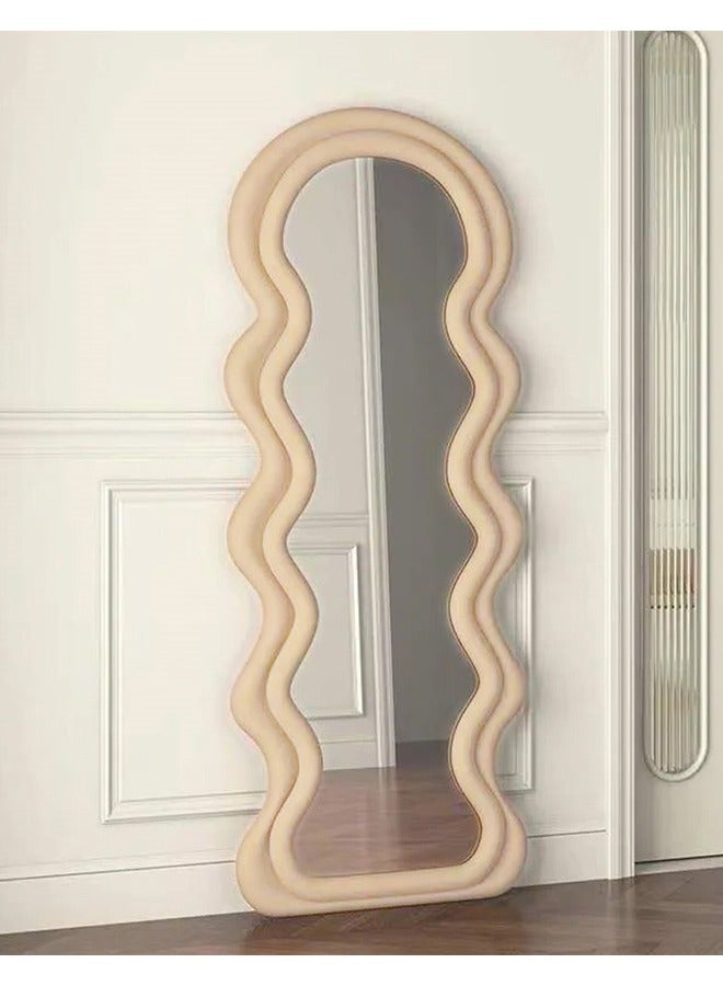 KLNAMAEAAN Wavy Shaped Full Length Dressing Mirror 60X160 CM - Image 2