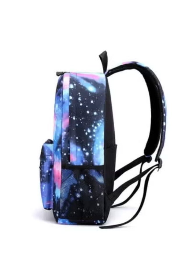 3PCS Backpack Set,Large Capacity Casual Backpack with Lunch Bag and Pencil case for Boys Girls - Image 3