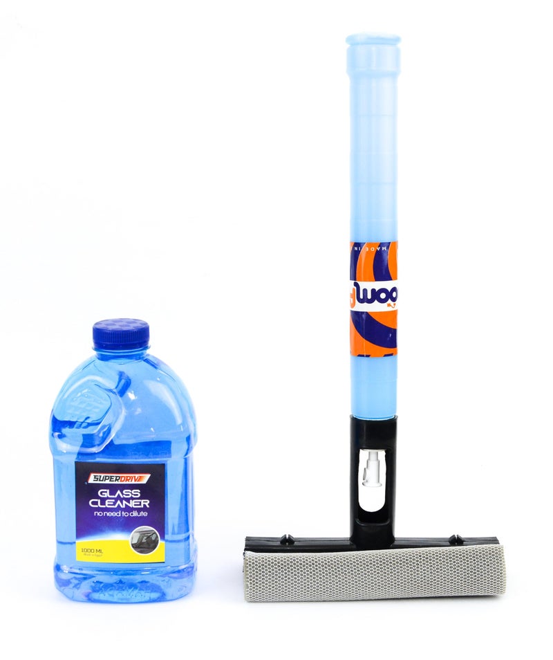 Superdrive offer, Water For Glass Wipers 1 Liter + multipurpose spray & wipe swab cleaner - Image 2
