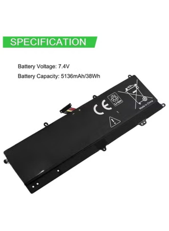 Laptop Battery Replacement 38Wh 7.4V – High Capacity & Rechargeable – Ideal for Daily Use with Portable Laptops - Image 2
