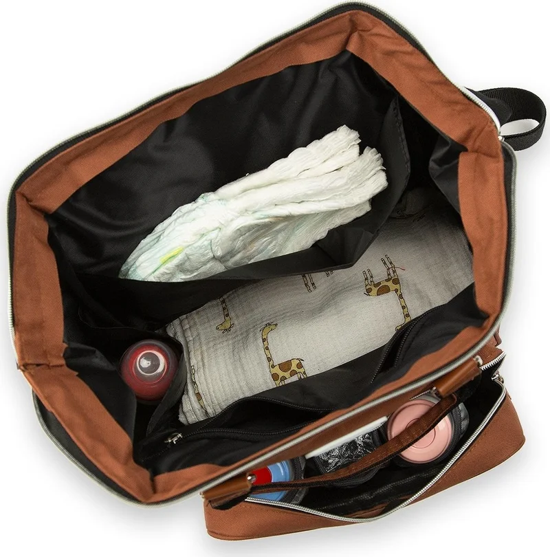Bagmori Taba Baby Bag Printed Mother Baby Care Backpack with Pocket