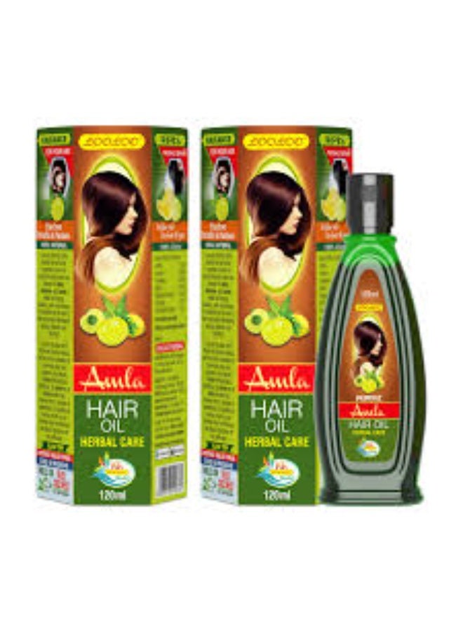 LooLoo Mumtaz Amla Hair Oil |Natural Hair Oil |Amla - Jasmine & Lemon - Pack of 1-120ml each - Image 2