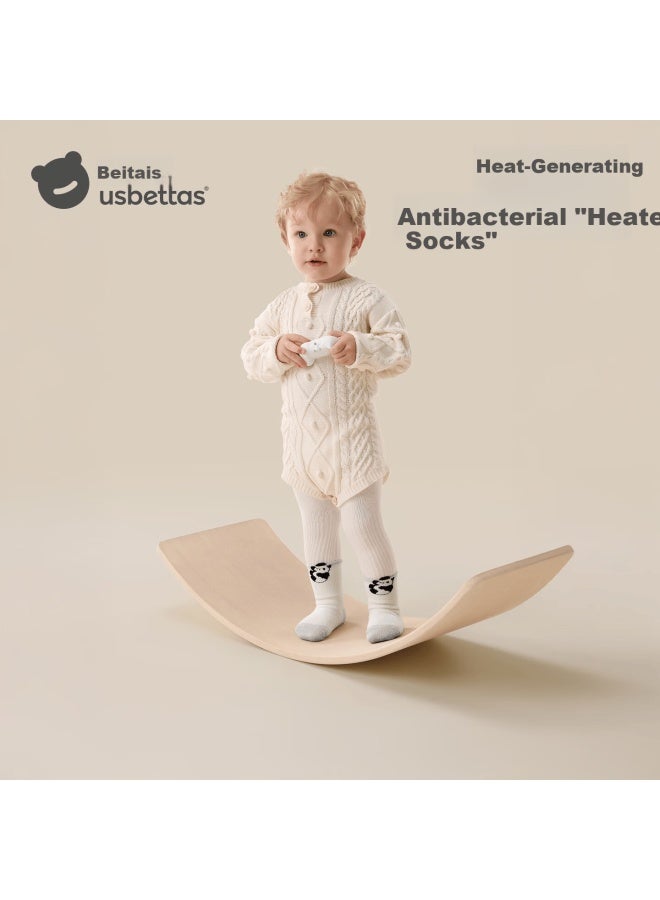 Beptides Beitais Baby Socks Autumn Winter Thickened Warm Newborn Double-sided Fleece Cotton Socks Uni Children's Class A Floor Socks - Image 1