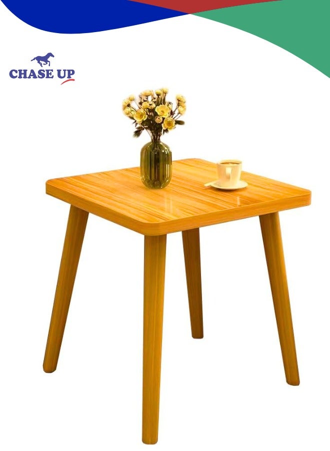 Chase Up Coffee Table Modern End Side Table Wooden Rectangular Accent Small Tables for Living Room Bedroom Balcony Solid Wood Sofa Tables for Home Decor - Image 1