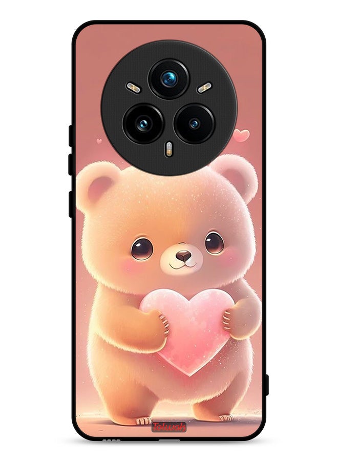 Tolwak Realme 14 Pro 5G Protective Case Cover Cute Little Panda Holding Heart