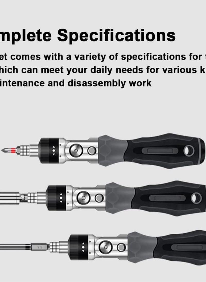 GGOOT 31in1 Multifunctional Ratchet Wrench Screwdriver Set Practical Motorcycle Bicycle Bathroom Air Conditioner Auto Repairs Maintenance Tool Set Household Hardware Combination Tool Set - Image 5
