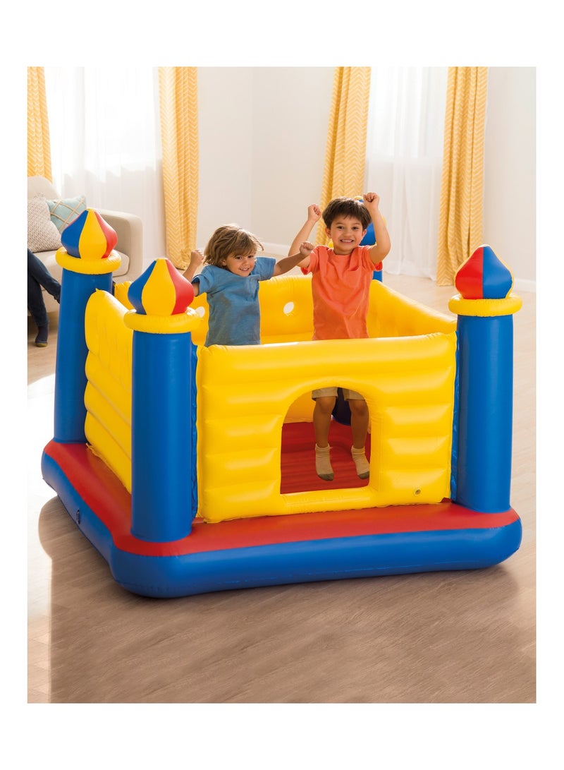 INTEX Jump-O-Lene Inflatable Castle Bouncer 175x175x135cm - Image 2