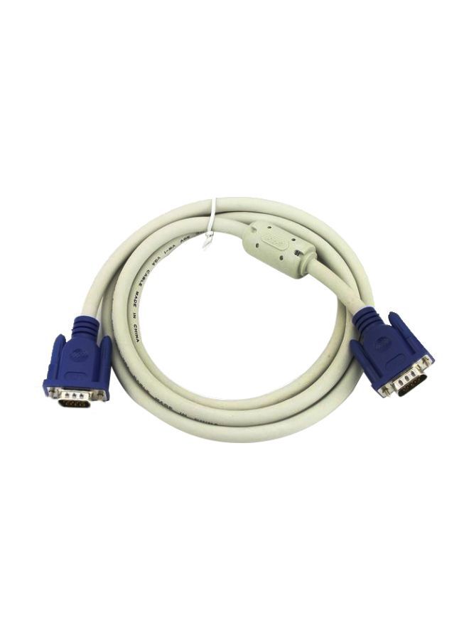 VGA Cable White/Blue