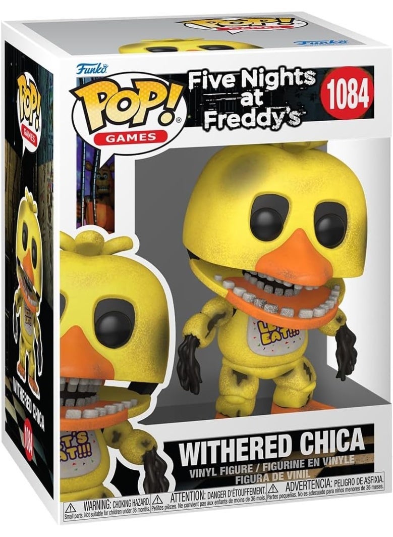 Funko Pop! Games: Five Nights At Freddy's (FNAF) - Withered Chica the Chicken - Five Nights At Freddy's - Collectable Vinyl Figure - Gift Idea - Official Merchandise - Toys for Kids & Adults - Image 2