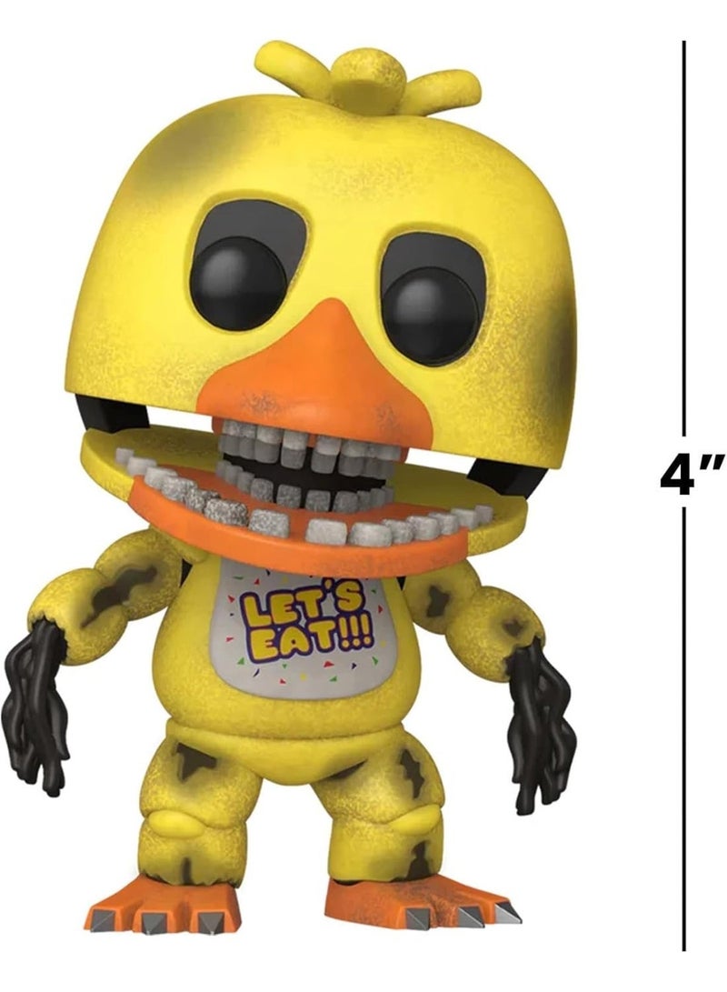 Funko Pop! Games: Five Nights At Freddy's (FNAF) - Withered Chica the Chicken - Five Nights At Freddy's - Collectable Vinyl Figure - Gift Idea - Official Merchandise - Toys for Kids & Adults - Image 4