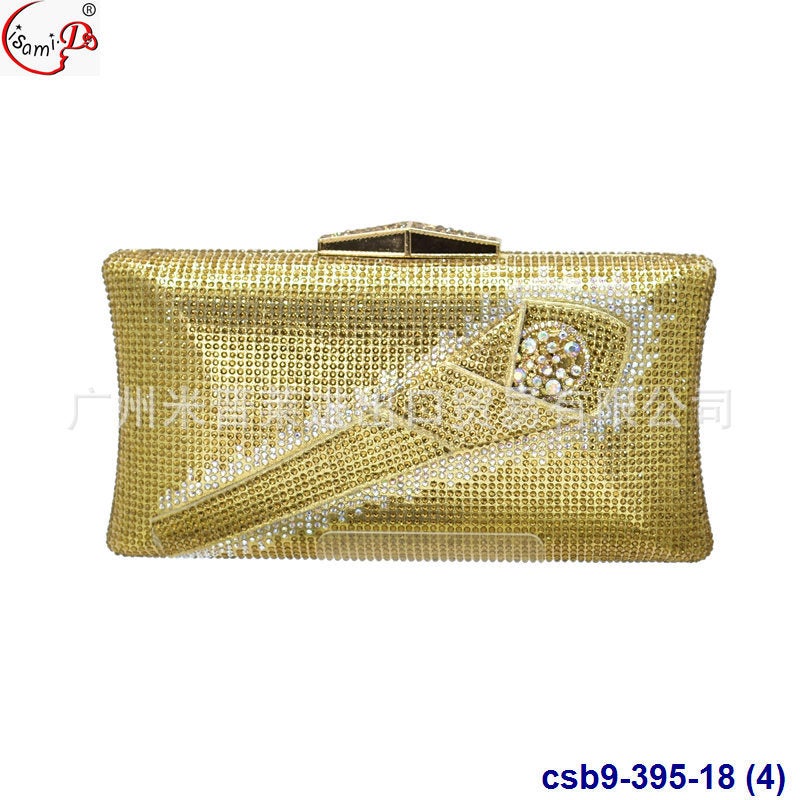 New Plant Pattern Drilling Dinner Bag Fashion Dress Evening Bag Clutch Bag Party Bags - Image 1