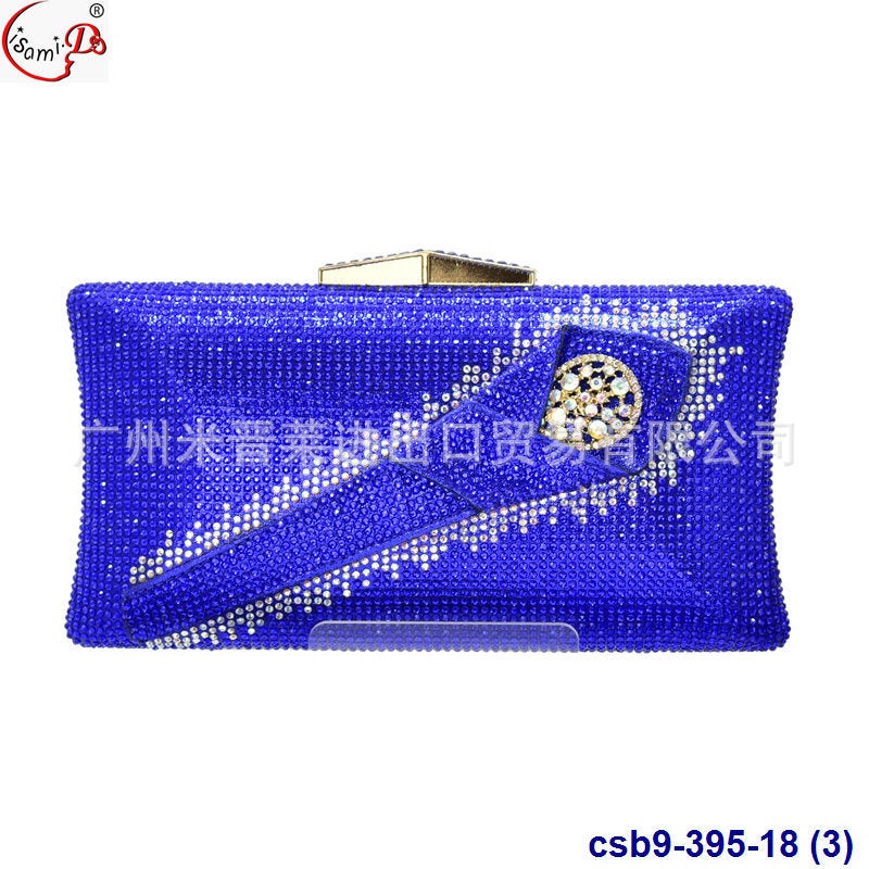 New Plant Pattern Drilling Dinner Bag Fashion Dress Evening Bag Clutch Bag Party Bags - Image 2
