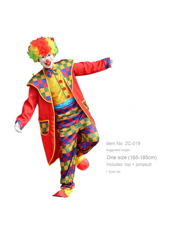 Loquat Adult Clown Costume - The Perfect Choice for Carnival Parties 