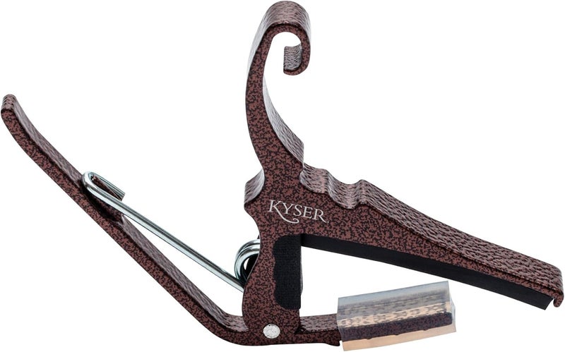Kyser Quick-Change Capo for 6-String Acoustic Guitars - Copper Vein - Image 1