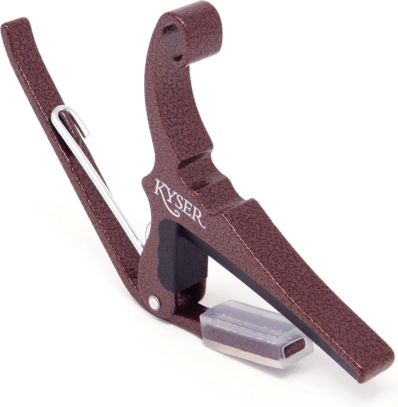 Kyser Quick-Change Capo for 6-String Acoustic Guitars - Copper Vein - Image 2