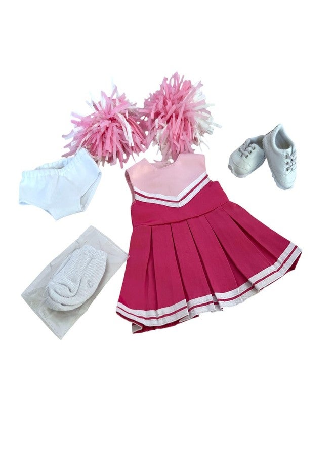 MBD 18 Inch Doll Clothes- Pink Cheerleader Outfit Fits 18 Inch Fashion Girl Dolls - Image 4