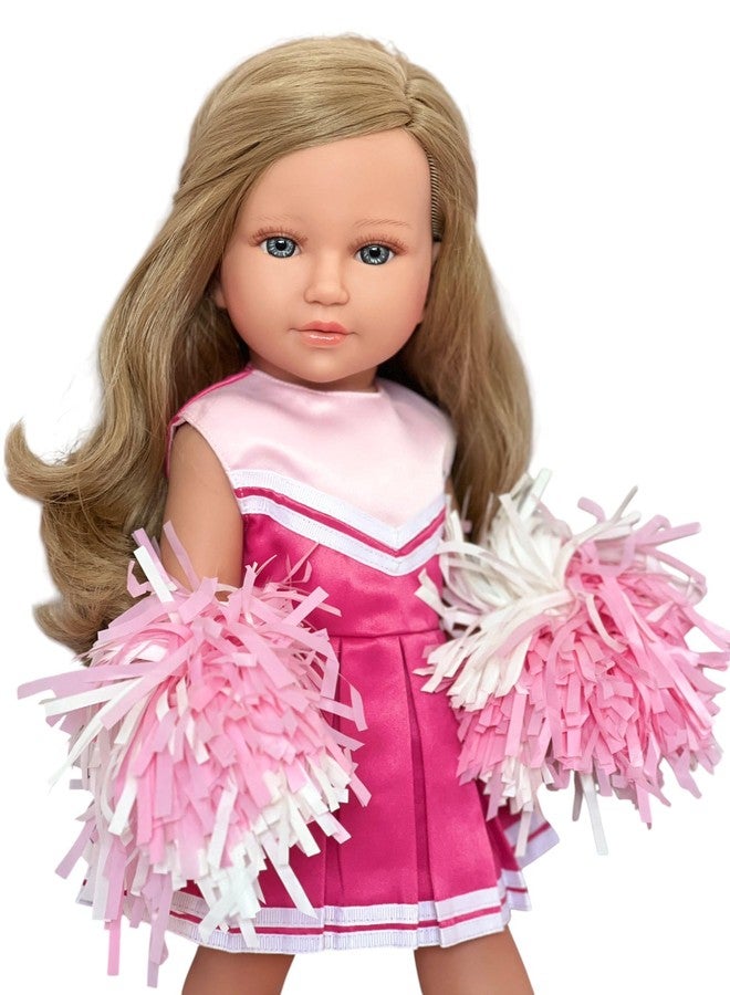 MBD 18 Inch Doll Clothes- Pink Cheerleader Outfit Fits 18 Inch Fashion Girl Dolls - Image 3