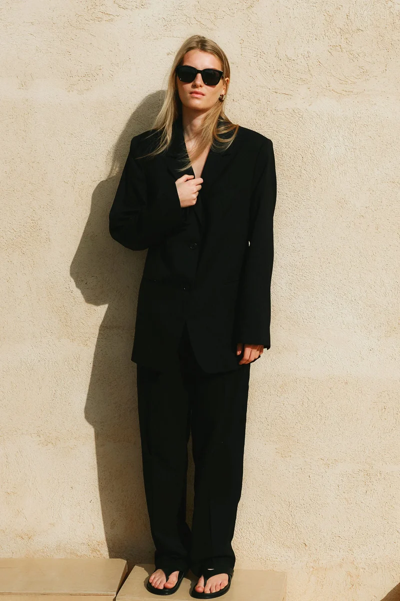 H&M Tapered tailored trousers