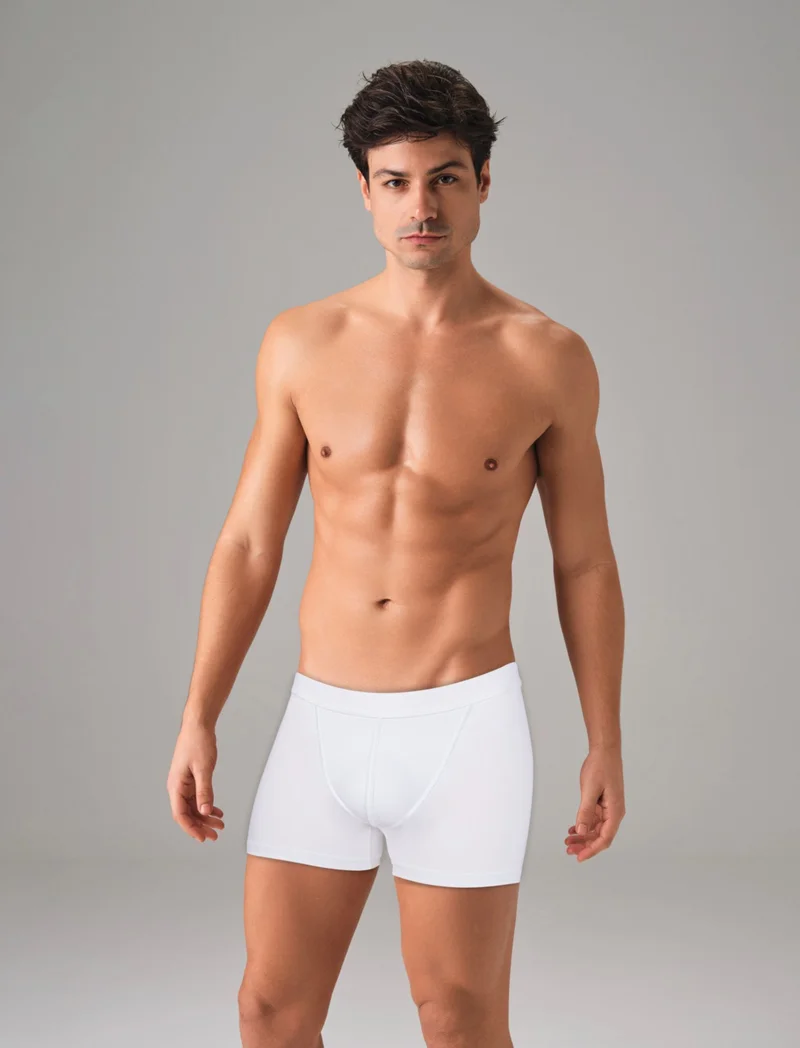 Doreanse Men's Plus Size King Size Basic Cotton Boxer 1892Pp