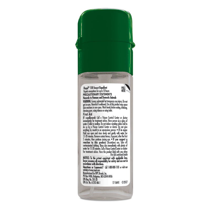 Repel 100 Insect Repellent, Repels Mosquitos, Ticks and Gnats, For Severe Conditions, Protects For Up To 10 Hours, 98% DEET (Pump Spray) 1 fl Ounce - Image 4