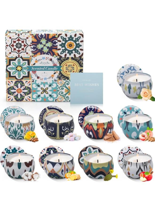 مجموعة مكونة من 10 شموع عديمة اللهب والدخان - Image 1