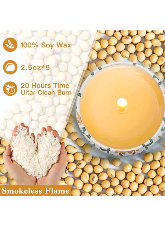 مجموعة مكونة من 10 شموع عديمة اللهب والدخان - Image 3