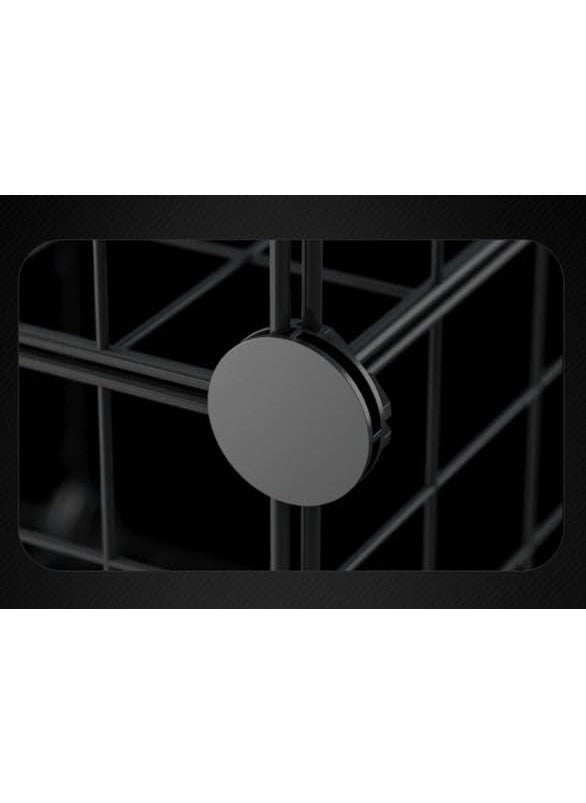 Whitecloud TRANSFORMING HOMES Whitecloud TRANSFORMING HOMES 4Cube Metal Storage Bins Bookshelf Wire Grid Closet Shelving Cube Organizer WGO002  - Image 5