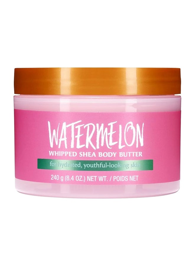 Tree Hut Watermelon Whipped Shea Body Butter, Hydrates And Nourishes For Youthful-Looking Skin, 240G - Image 1