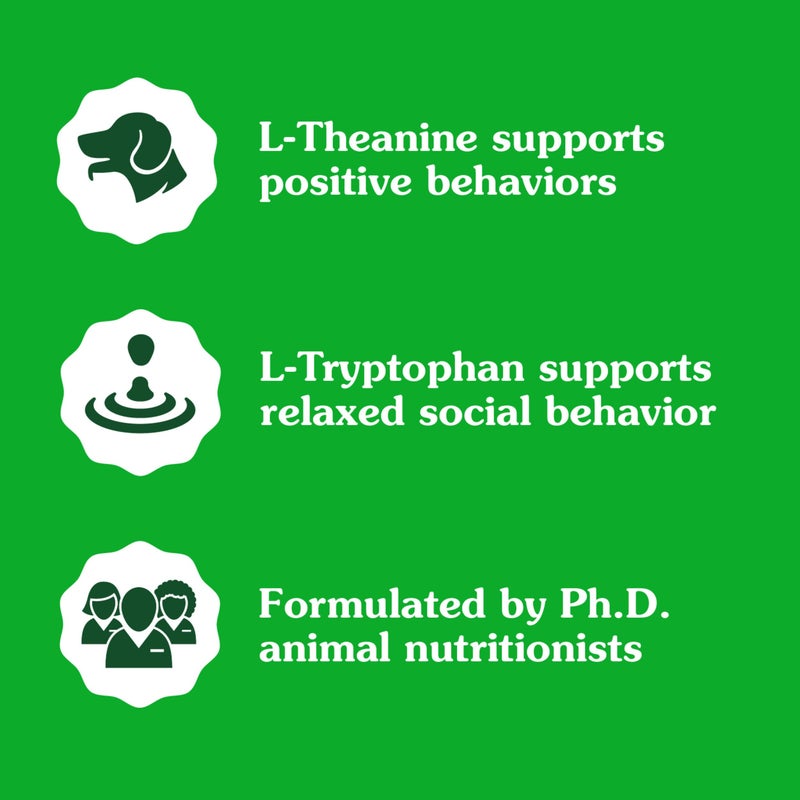Greenies Supplements Calming Chews for Dogs Chicken Flavor, Dog Calming Chews, 14.7 oz. Container of 80 Count - Image 4