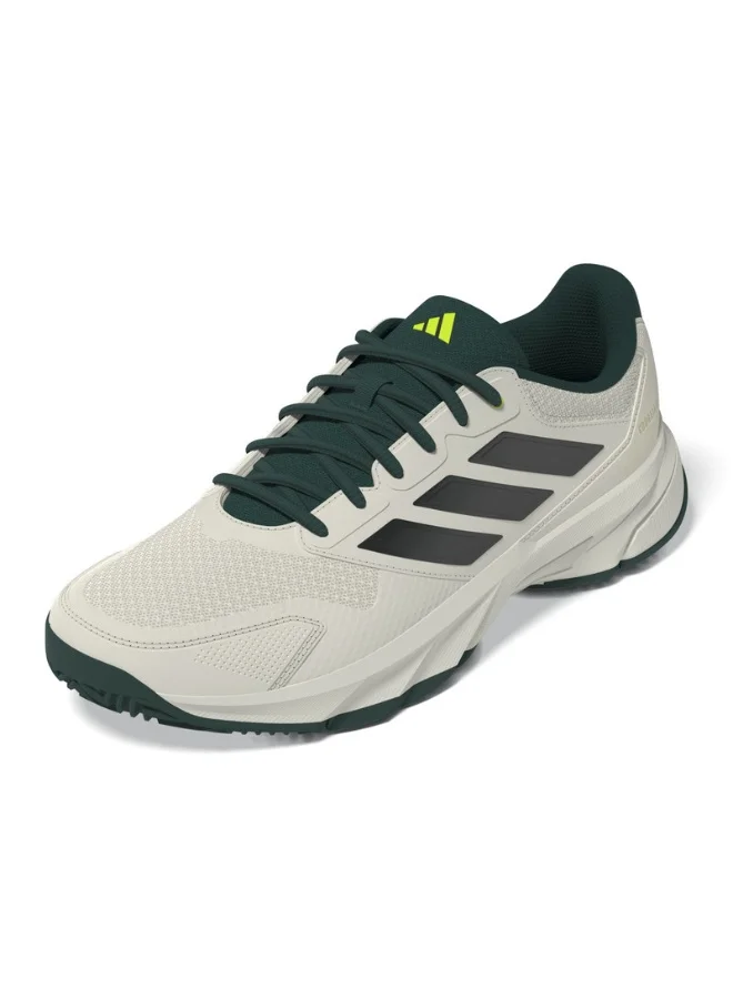 adidas Adidas Courtjam Control 3 M White Tennis Shoes For Men
