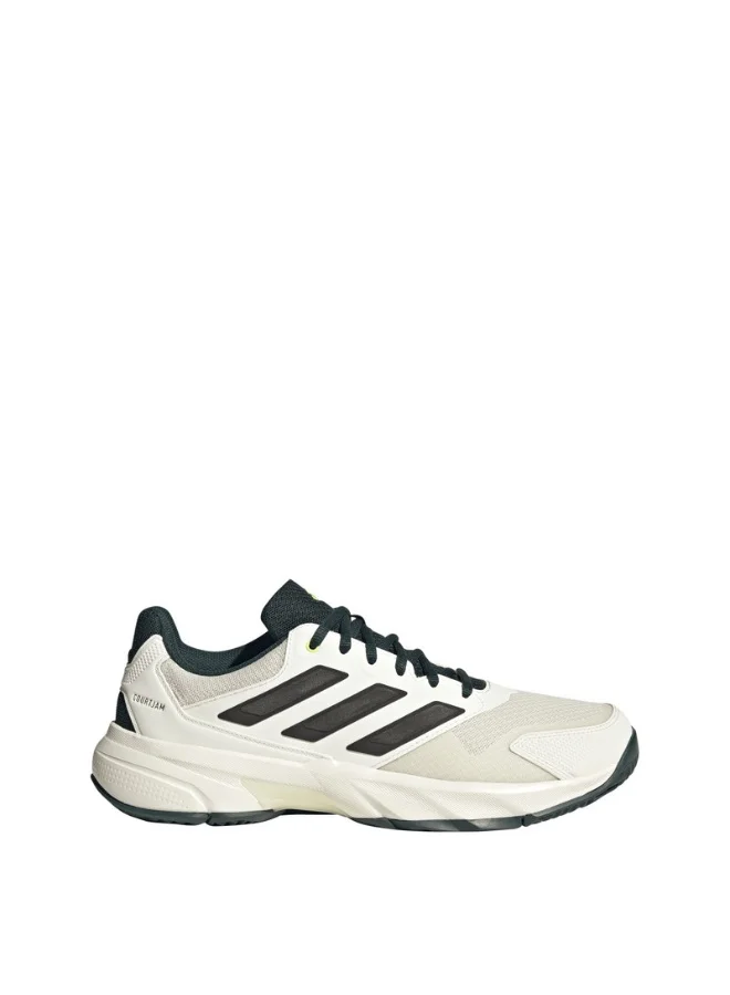 adidas Courtjam Control 3 M White Tennis Shoes For Men