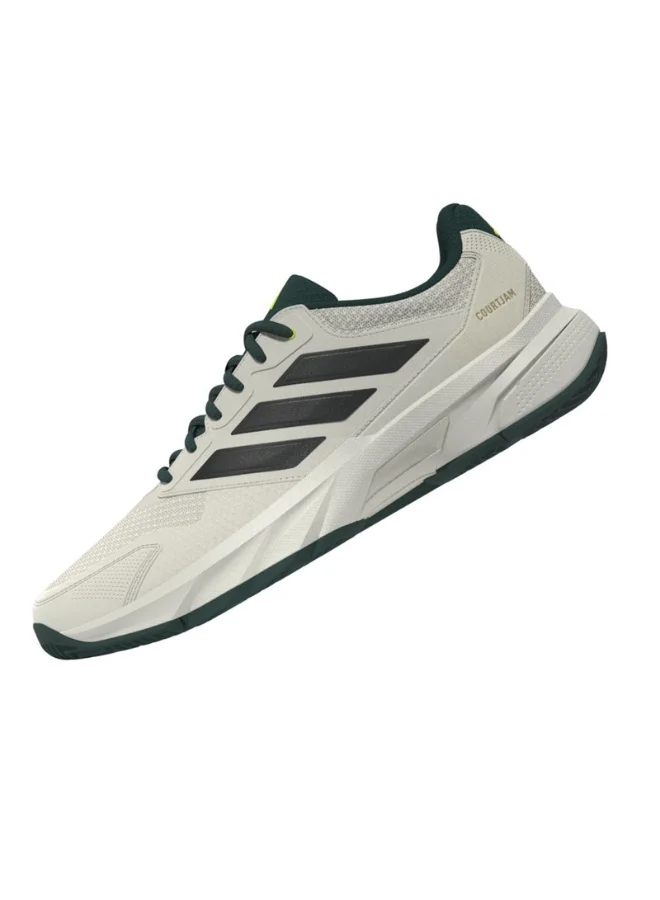 Adidas Courtjam Control 3 M White Tennis Shoes For Men