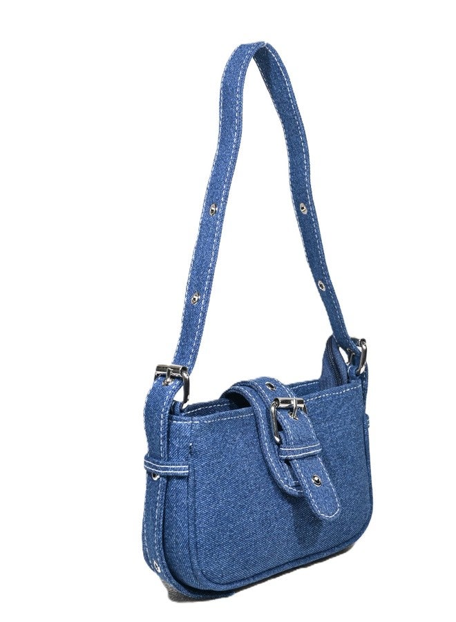 Donicy Denim Sling, Women Denim Bag, Shoulder Bag For Ladies - Image 2