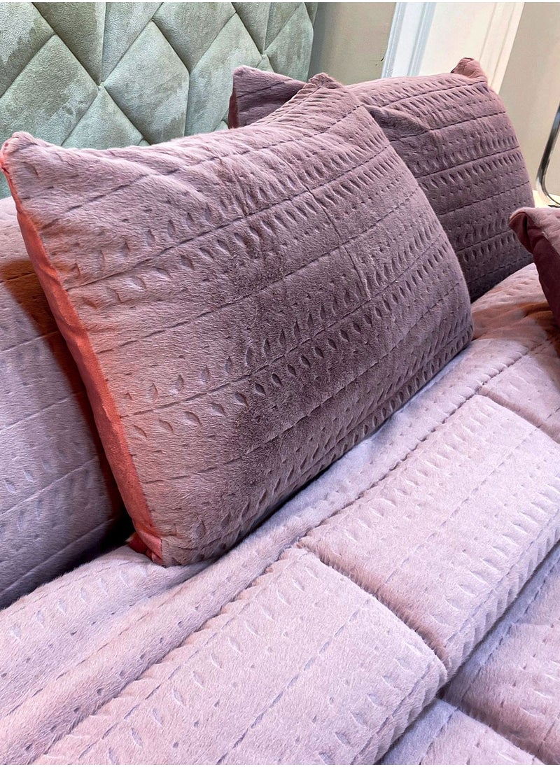 Family Bed Fox quilt set fur 3 pieces size 240 × 240 cm model 1627 from Family Bed  - Image 4
