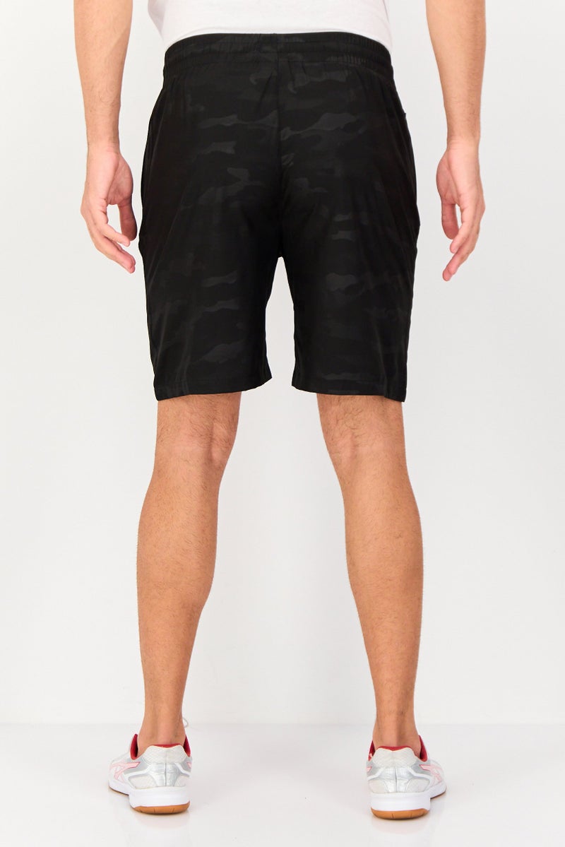 RBX Men Sportswear Fit Camouflage Training Shorts, Multicolor - Image 3