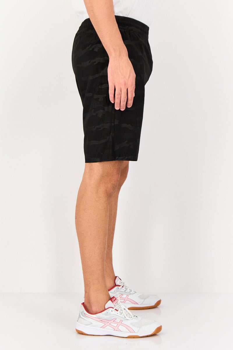 RBX Men Sportswear Fit Camouflage Training Shorts, Multicolor - Image 4