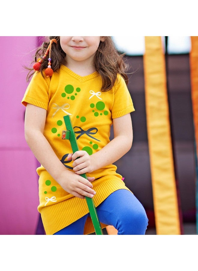 كودوهي استنسل النقاط 10 قطع من الوسائط المختلطة، استنسل منقطة متنوعة الحجم، تكرار استنسل دائري متشابك قابل لإعادة الاستخدام للرسم على الأثاث الخشبي، وسادة جدار سجل القصاصات، صنع الحرف اليدوية (A4 و6X6) - Image 5