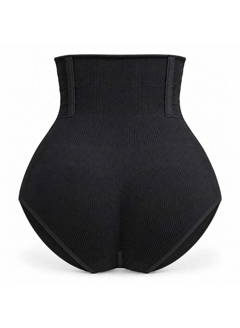 Women's Seamless High-Waist Tummy Control Butt-Shaping Shapewear Brief - Image 1