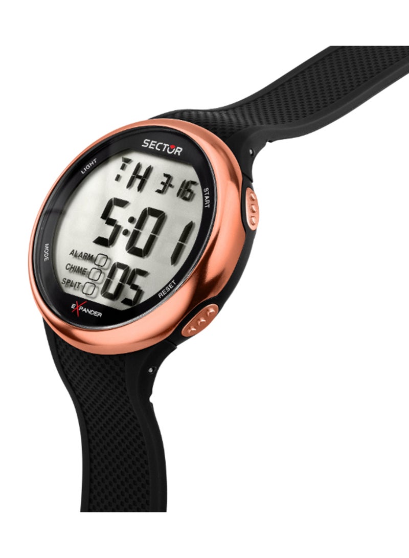 Sector EX-17 46MM DIGITAL RG BEZEL BLACK STRAP - Image 5