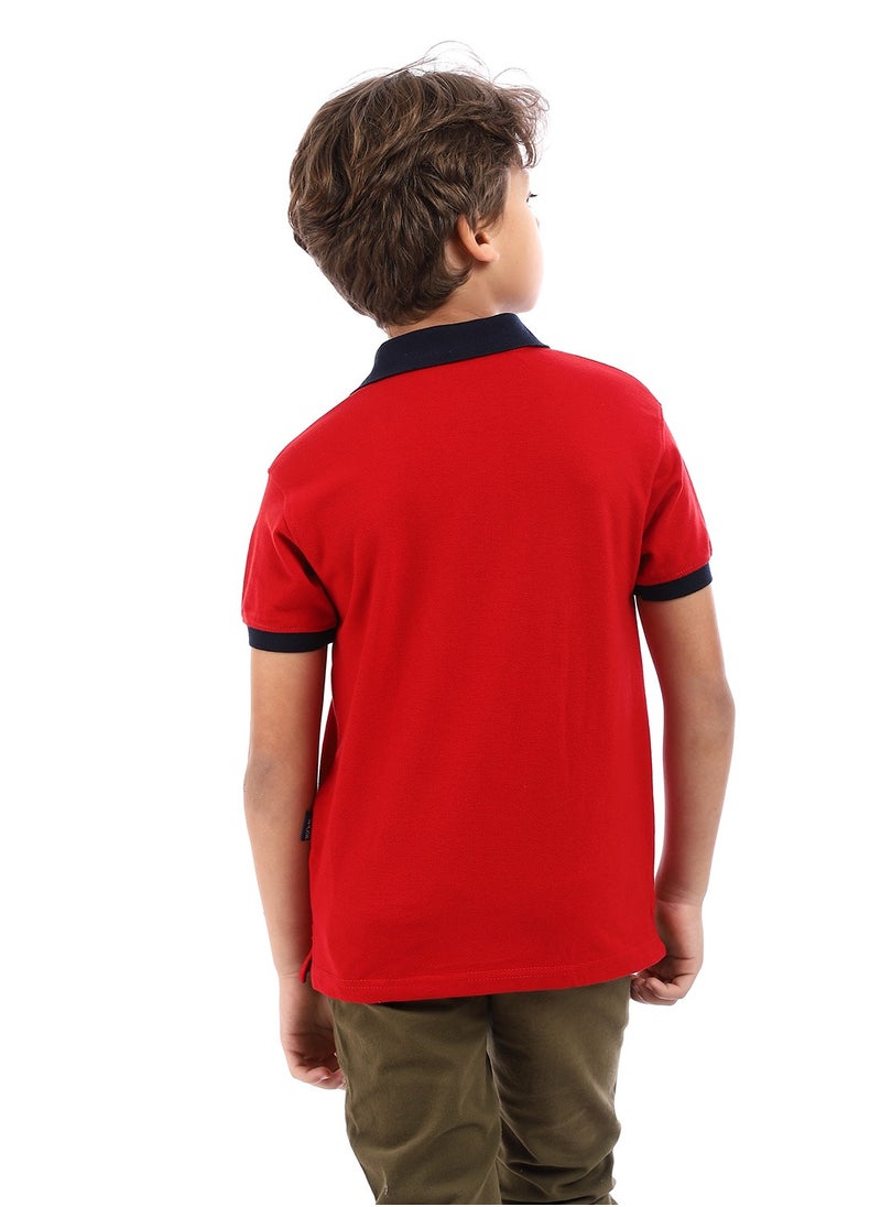 Master Jeans - Polo Neck  T-Shirt For Boys - Image 1
