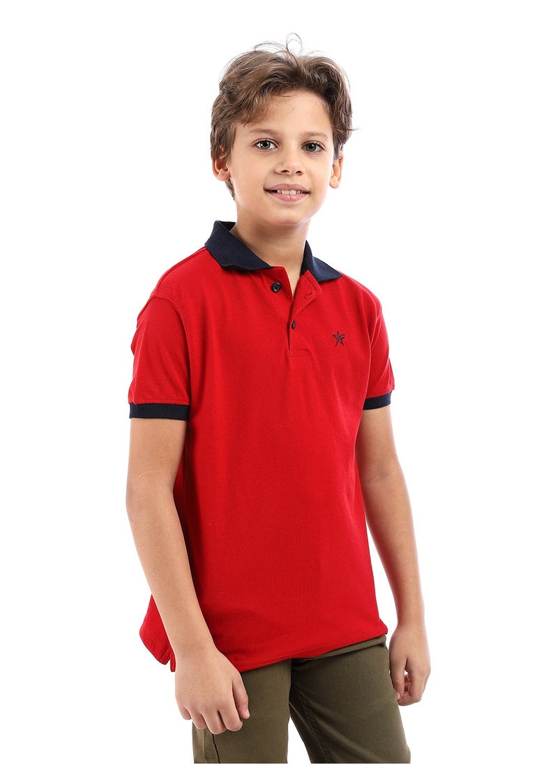 Master Jeans - Polo Neck  T-Shirt For Boys - Image 1