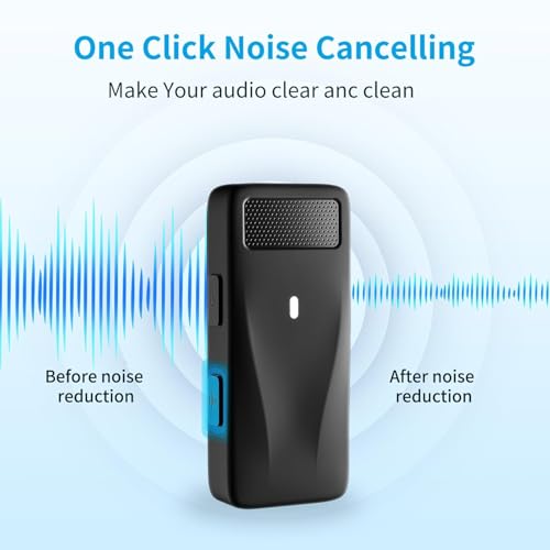 Bietrun Wireless Microphone, Noise Cancellation Lapel Wireless Mic for Youtubers, Video Recording, Facebook, Compatible for Type-C Android/iPhone/Cameras/Laptop (Dual Channel Version (BIT24) - Image 5