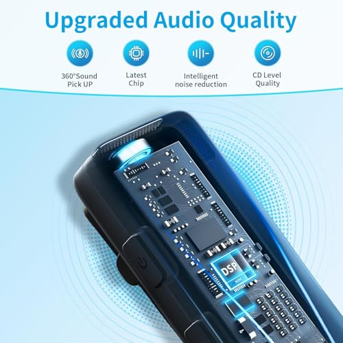 Bietrun Wireless Microphone, Noise Cancellation Lapel Wireless Mic for Youtubers, Video Recording, Facebook, Compatible for Type-C Android/iPhone/Cameras/Laptop (Dual Channel Version (BIT24) - Image 4