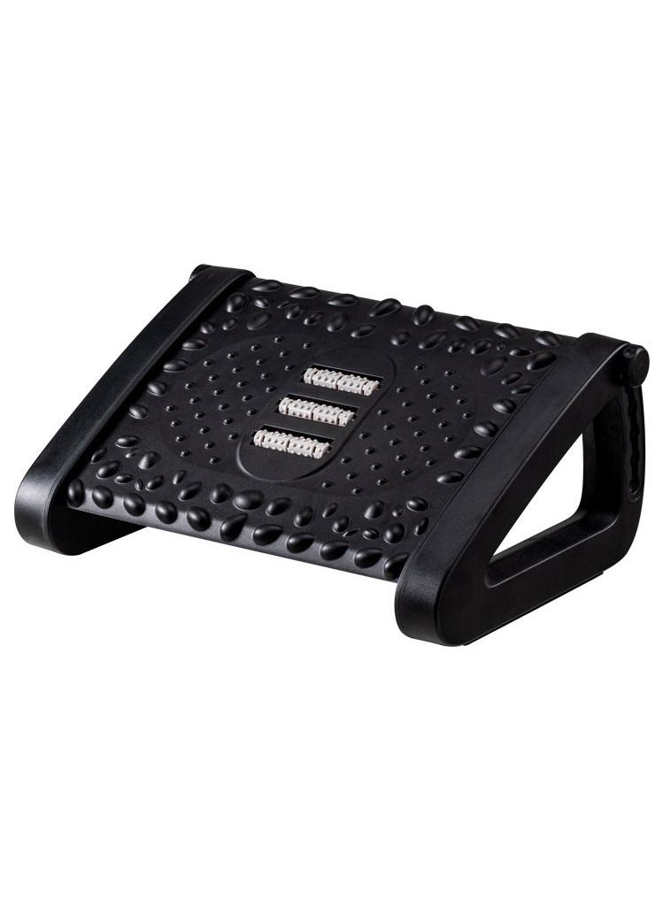 XiuWoo - Adjustable Office Ergonomic Comfort Under Desk Foot Rest Stool Stand With Roller - Image 1