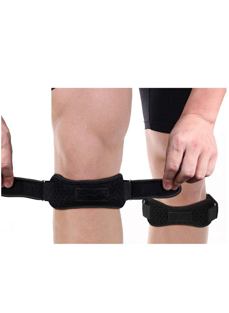 KASTWAVE Knee Brace Support Adjustable Compression Sleeve Wraps Pads New Generation Knee Protector for Single Pack Large for Outdoor Sports 1count  - Image 1
