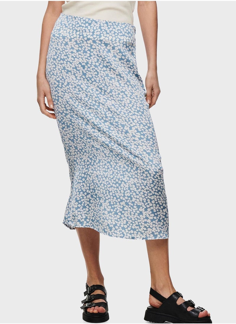 ONLY - Printed Midi Skirt - Image 1