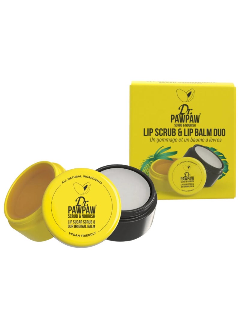 Dr.PAWPAW Dr. Pawpaw Lip Scrub & Lip Balm Duo 16g