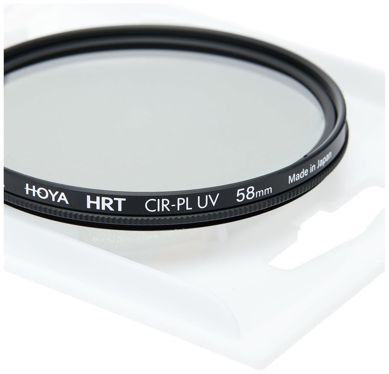 Hoya Circular Polarizer Filter (HRT CIR-PL UV) â€“ 58mm Polarizing Filter with UV Absorbing Glass, High-Rate Transparency Film for Camera Lens â€“ Multi-Coated Aluminum Frame & Water Resistant - Image 4