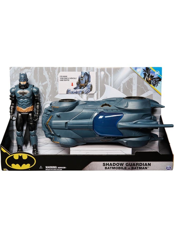 DC Comics DC Comics Shadow Guardian Batmobile + Batman Action Figure  - Image 2