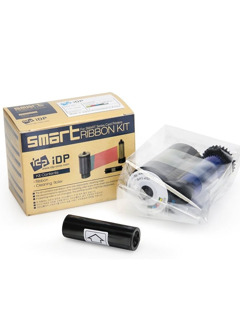IDP 653779 YMCKO For IDP  SMART 51 - 31  Card Printer YMCKO Ribbon 250 Images Print  - Image 2